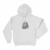 Brandy Nitti Sketch Unisex Hoodie White